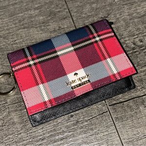 Plaid Kate Spade Wallet